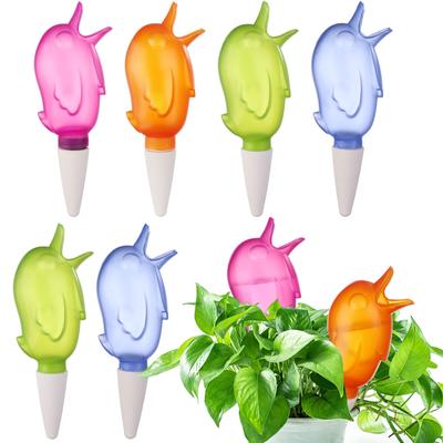 Paquete de 8 Estaca de Auto-Riego, Globos de Riego para Plantas Riego por Goteo Automático Estacas de Auto-Riego Raíces Húmedas Para Interior Exterior