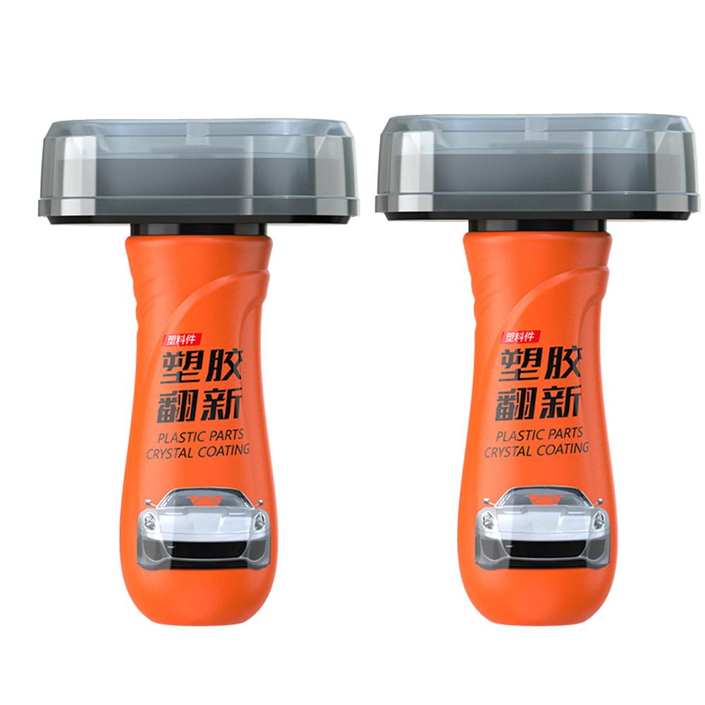 1/2/3PCS 100 ML Car Trim Restorer for Dashboard Auto Spray Interior Refurbisher Safe Auto Detailing Supplies