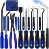 Xiaomi 17Pcs Hook and Pick Tool Set with Scraper Auto Clip Removal Plier Fastener Remover Rivets Puller Mechanic Car Trim Removal Tool