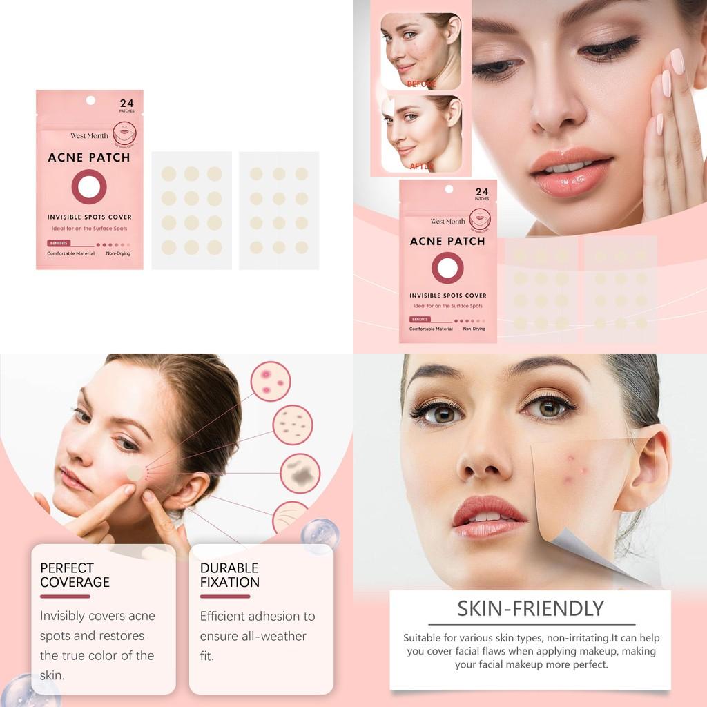 West Month Invisible Acne Patch Gentle Cleansing Hydrating Skin Treatment For Acne