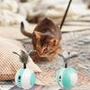 Interactive Cat Ball Toy Interactive Toy Cat Teaser Ball Automatic Moving Cat Ball USB Rechargeable With 2 Modes Smart Cat Toy