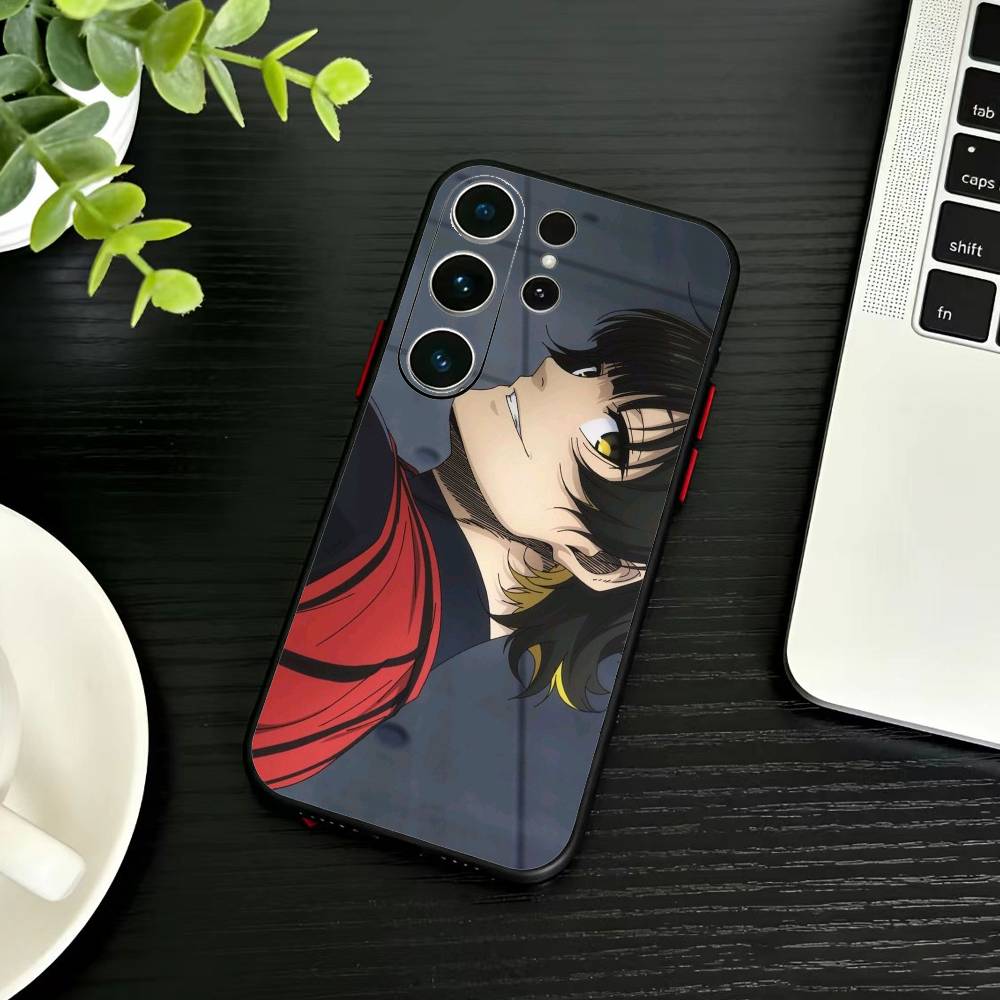 Anime Trent B-Blue D-Lock Phone Case For Samsung S26,S25,S24,S23,S22,S21,S20,Plus,Fe,Lite,Others Black Cover