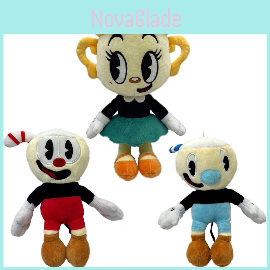 Klassisches Cuphead Tassenkopf Plüschtier Für Sammler 23cm