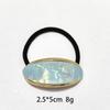 Hairband Accessories Niche Simple Geometric Hair Rope Rubber Band Hair Accessories High-end New Back of The Head Hair Accessories