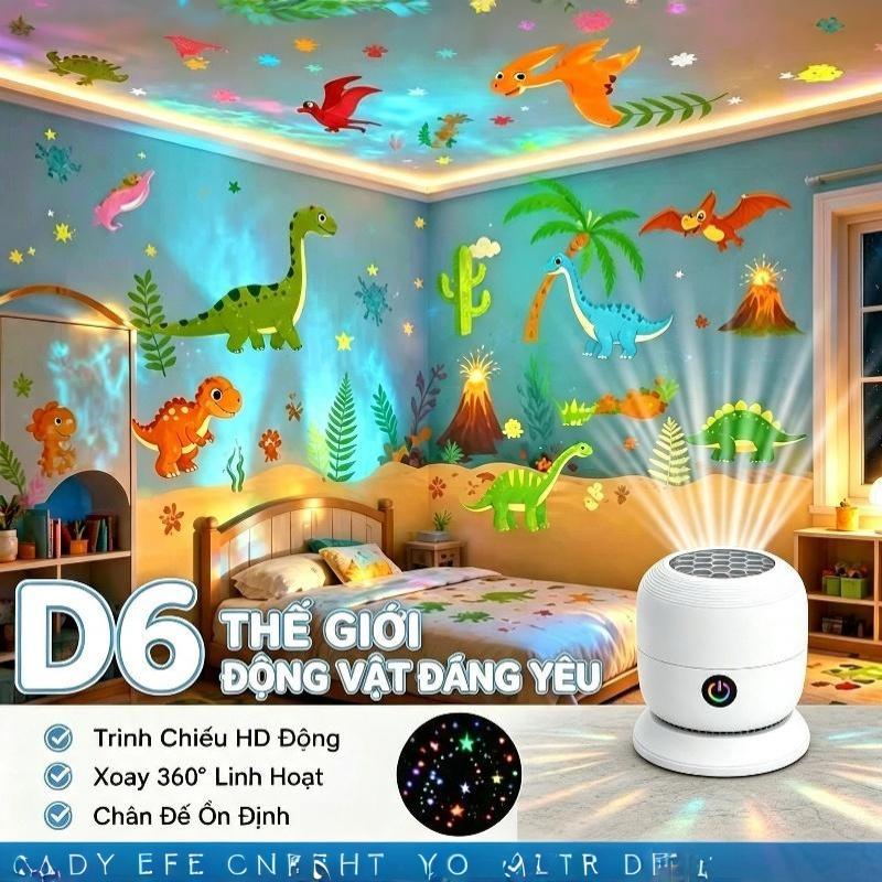 Led Starry Ocean Projection Light 360°Rotating Dynamic Night Light Usb Plug-In Creative Birthday Gift For Preferred Bedroom Lamp