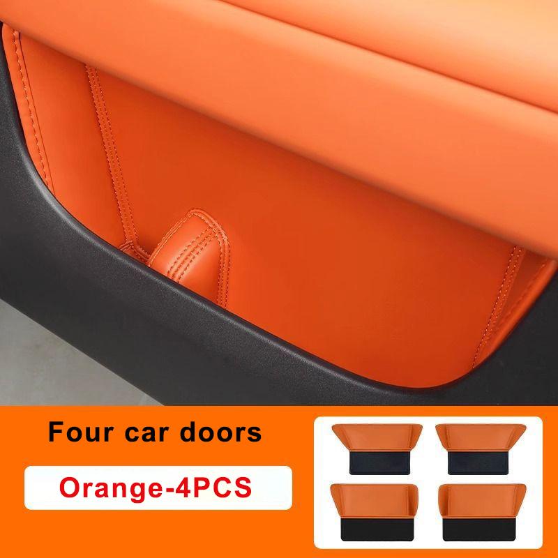 For Geely Geome Xingyuan 2026 2026 Car Door Slot Organizer Box Leather Glove Box Storage Groove Pad Interior Accessories