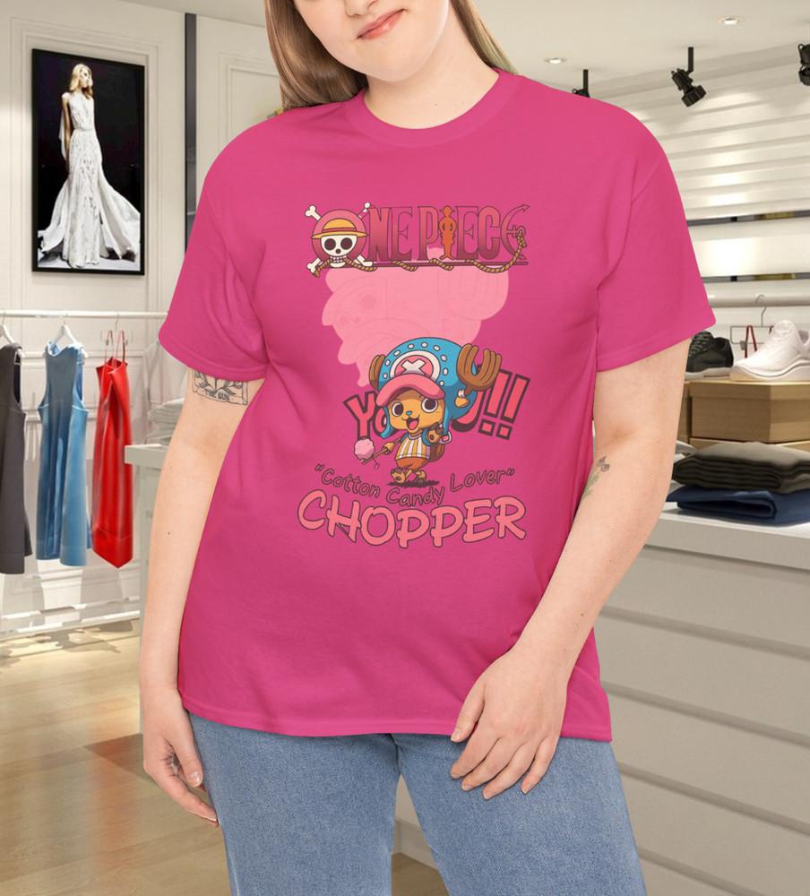 

Pink Anime One Piece T-Shirt 3XL
