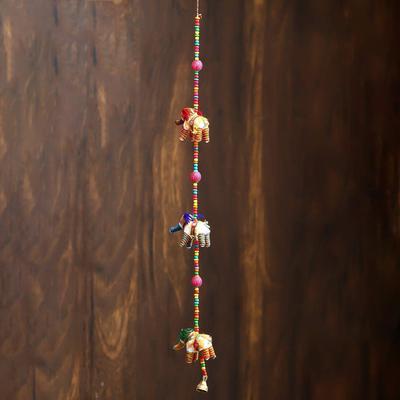 Cotton Door Hanging (Multicolour_4X4X33 Inch)