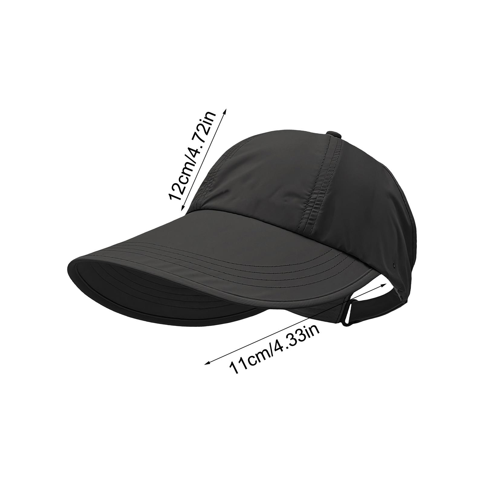 

Breathable Sunhat with Wide Brim UV Protection Summer Outdoor Beach Fisherman Hat Sunscreen Protection Cap Adjustable Sun Hat чёрный