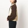 Nike Color Block Sherpa Stand Collar Jacket Women Jacket Yellow DD5719-237