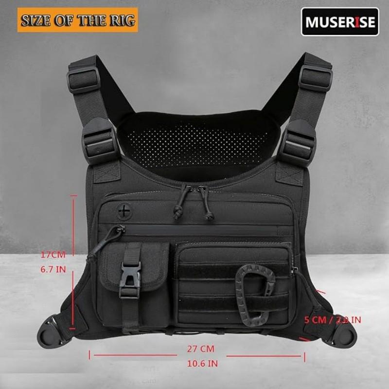 Cross-Border Running and Walking Tactical Chest Bag