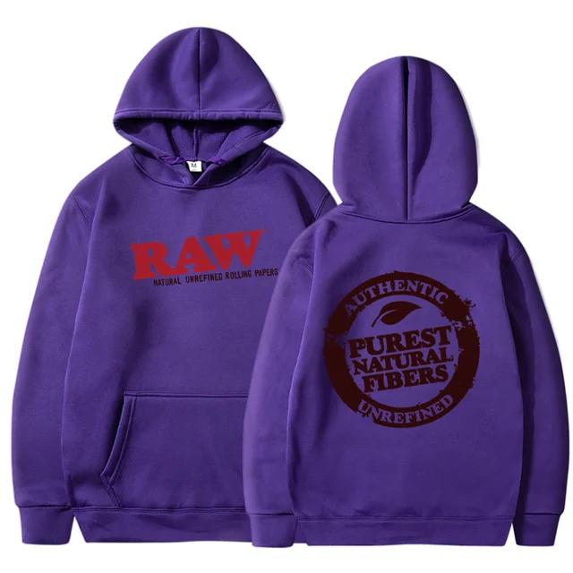 

RAW Fashion Hoodie Мужская толстовка из флиса с капюшоном Harajuku Hip Hop Повседневная мужская женская толстовка Высококачественный пуловер с капюшоном XL