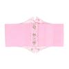 Fashionable Women Waist Corset Flower Embroidery Elastic Waistband Wide Lace Slimming Body Belts Cummerbunds