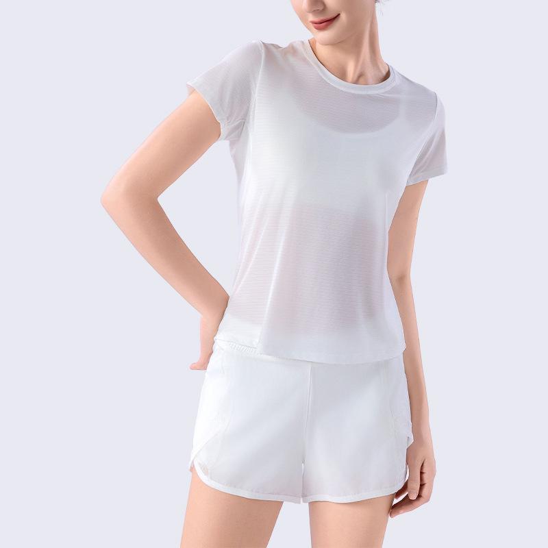 Women's Summer Quick-Dry Yoga and Gym Sportswear Set with Pockets