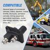 Remote Jump Start Terminal Plug Terminals ABS Plastic Black For Hella 8JB 177 305-001 For Rollers, Stackers, Mining Equipment