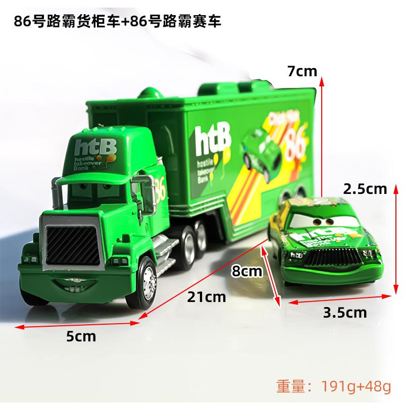 Disney Pixar Cars 3 Toys Car 1:55 Lightning Mcqueen Mack Uncle Truck Rescue Collection Alloy Car Model Children's Toy Gift