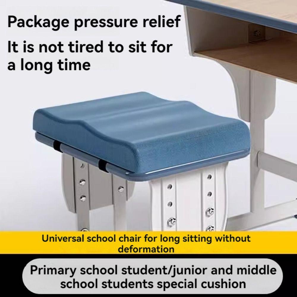 

Rebound Hemorrhoid Seat Cushion Ergonomic Office Seat Pads Airplane Travel 34*24*5cm світло-зелений колір