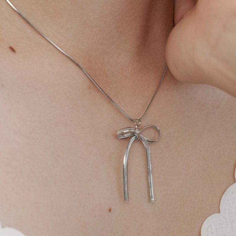 GETMEBLING Purity ribbon Necklace