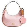 Geantă Carmen Crossbody 20 Curea Reglabilă Imprimată Modă Geantă Lună Nouă Pandantiv Floare Geantă de Umăr Mică Geantă Crossbody Femei Roz CDW86-IMPO