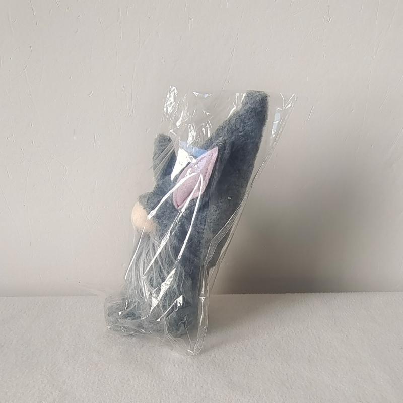 2pcs Easter Gnome Plushes Rabbit Standing Doll Swedish Tomtes Dwarfs Ornaments for Kitchen Tiered Tray Decorations