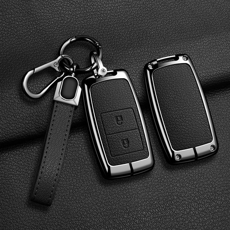 Auto Zinklegierung Leder Schlüssel Fernbedienung Hülle Abdeckung Für Acura RLX MDX CDX TLX-L NSX RDX Schutzhülle Schlüsselanhänger Auto Schlüsselanhänger Zubehör