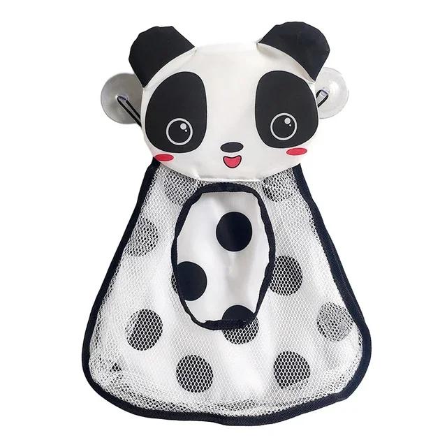 Latest Infant Bathroom Mesh Bag Sucker Style Ideal For Bathing Playthings Children Basket Cartoon Animal Shapes Cloth Sand