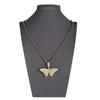 3D Engelsflügel Diamant Anhänger Unisex Pulloverkette