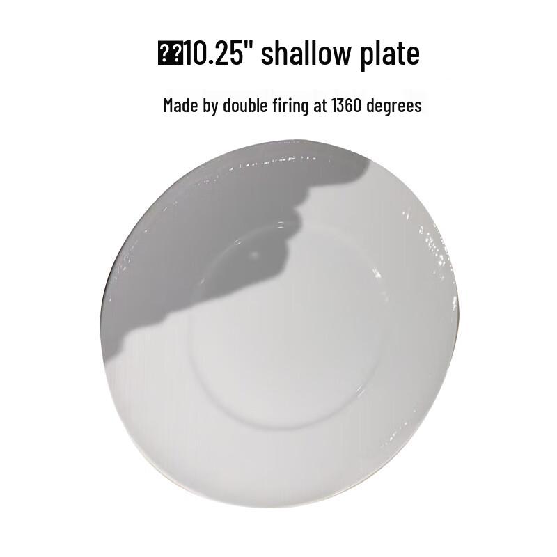 Grüner Bambus Flacher Speiseteller