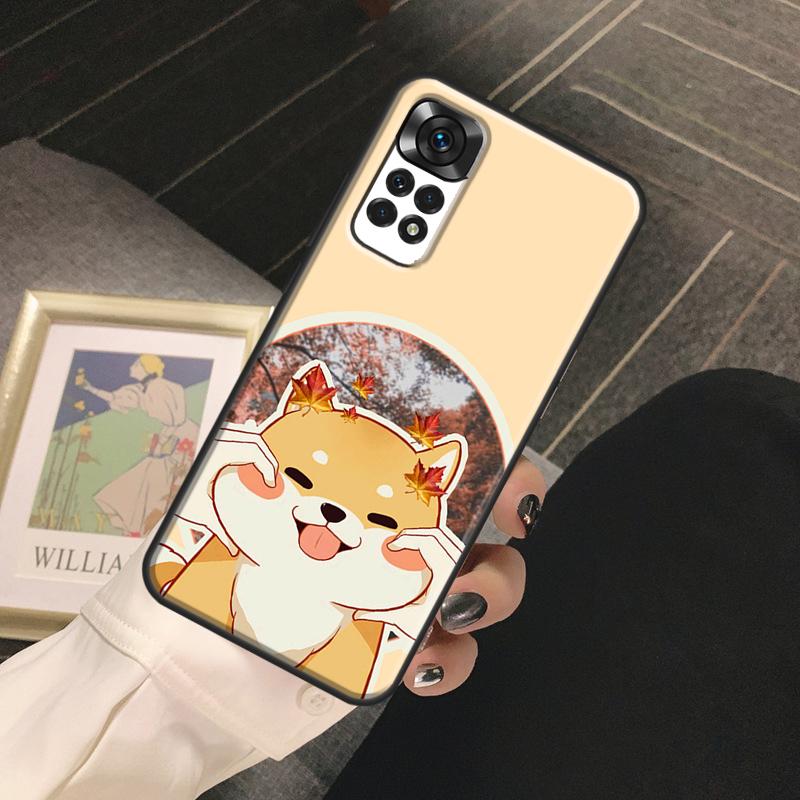 Cute Shiba Inu Funda For Xiaomi Redmi Note 14 9 10 11 12 13 Pro 9S 10S 11S 12S Redmi 13C 10C 12C 14C Case