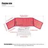 Car Rear Trunk Sunshade Mesh Sunscreen Cover for Jeep Wrangler JK 4-Door Version Exterior Accessories, UV Protection