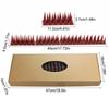 10Pcs Plastic Bird Repeller Spikes Fence Wall Cat Anti Pigeon Spikes Anti-Bird Outdoor Squirrel Garden Fences Animal Repellent