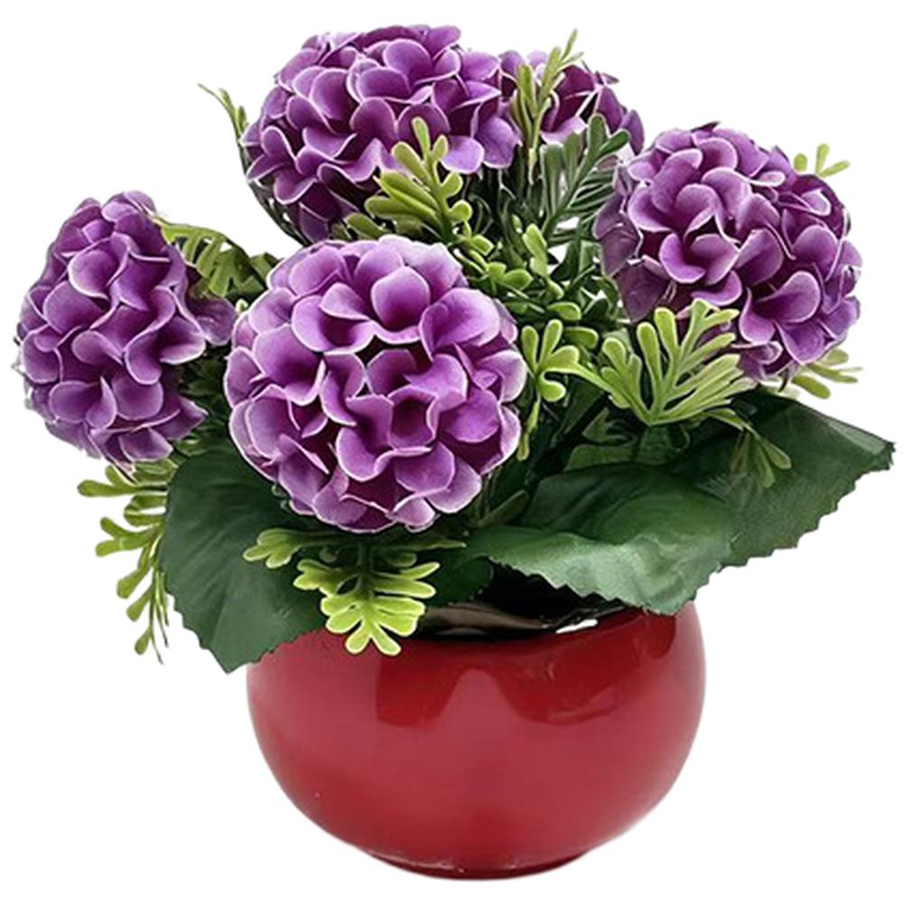 Artificial Daisy Silk Flower Potted Plant for Home Decor Wedding Photography Props and Indoor Tabletop Display