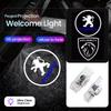 Car Door HD Welcome Light Laser Projector Lamp For 407 508 GT 2008 5008 307 106 301 3008 206 207 308 208 107 Accessories