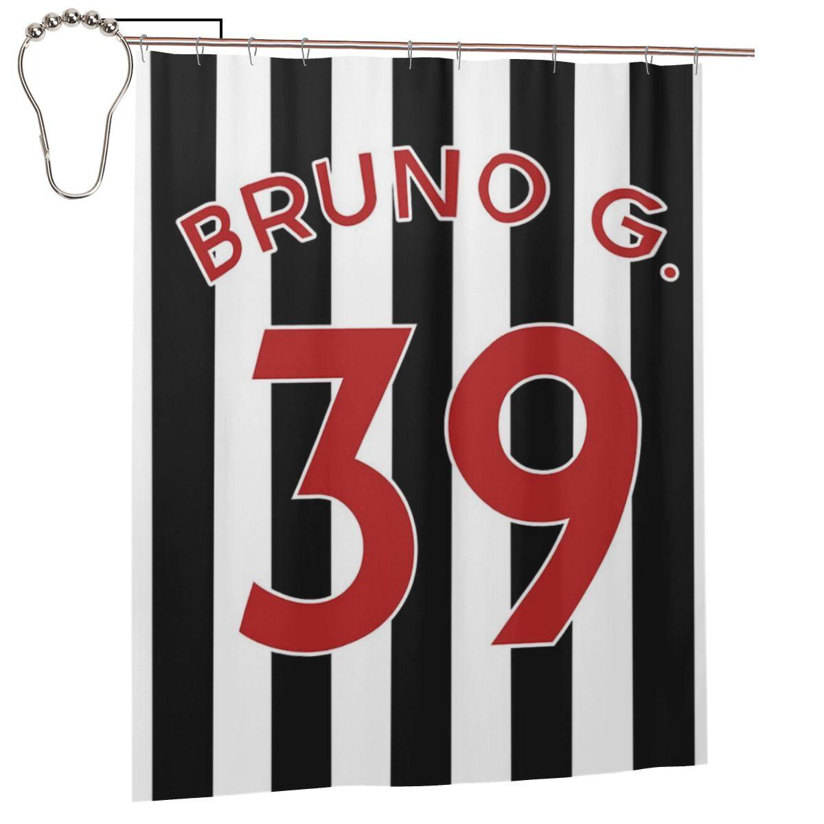 Bruno Guimaraes Newcastle Shower Curtain Bathroom Polyester Waterproof Bath Curtains With Hooks W60H190(CM)-1 Pcs