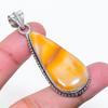 Natural Mookaite Gemstone Handmade 925 Sterling Silver Pendant 2.17" AP-15514