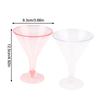 10 Pcs Plastic Martini Cups Transparent Cocktail Dessert Unbreakable Mini Cups For Wedding Party Bowl Wine Ice Cream