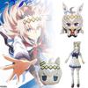 8/10/23CM Cute Uma Musume Plush Toys Cartoon Game Anime Character Merchand Keychain Cosplay Peripheral Doll Kid Collectible Gift