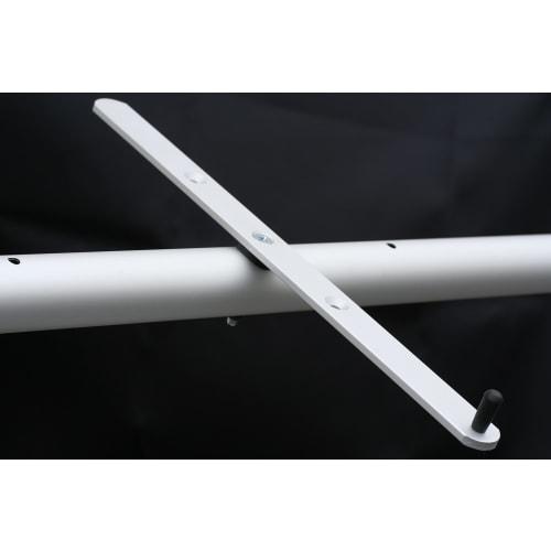 Kikutani Aluminum 3-Drum Keyboard Stand for KS-3S, with Support Arm KBP-AS, Silver