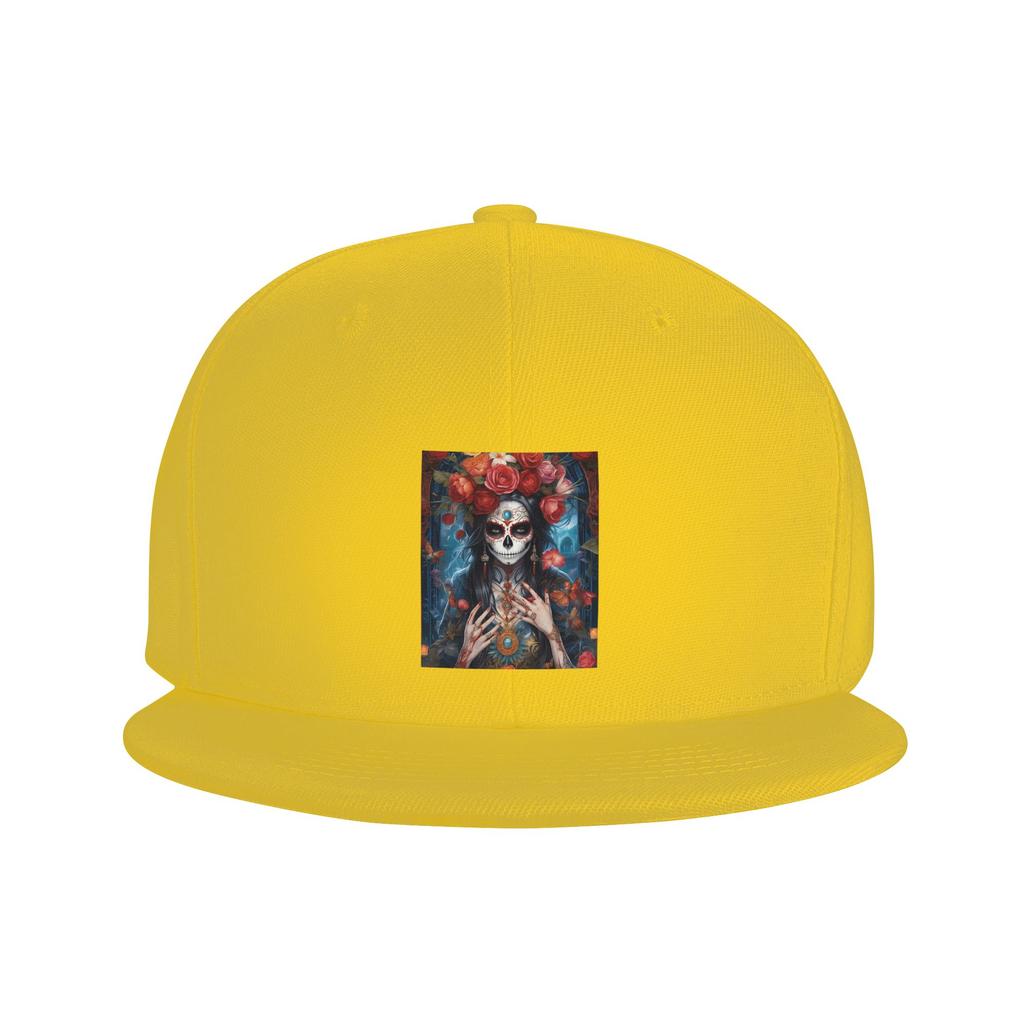Mexican Catrina Sugar Skull Lady Baseball Caps Snapback Fashion Baseball Hats Casual Casquette Outdoor for Unisexs And WoUnisexs