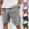 Summer Men Corduroy Sweatpants Casual Shorts Men's Beach Shorts Basketball Short Trousers Solid Color Label Sportswear Men