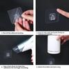 Silicone Toilet Brush Wall Mounted Breathable Holder Soft Bristle Odor Free Bathroom Toilet Cleaning Supply