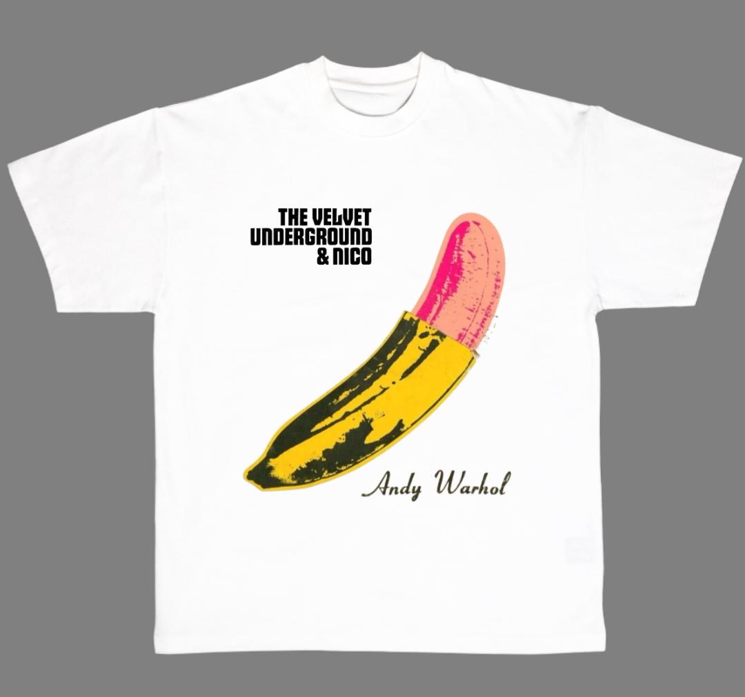 

Velvet Underground Группа Рок Музыка Художественный Стиль Летняя Повседневная Футболка Унисекс и Женская Роскошный Бренд M