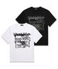 VANNWORKS Mess Logo Oversized Short Sleeve T-Shirt (Vs0082) Black