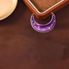 Creative Moon and Flower Brooch - European & American Style Anti-Exposure Pin
