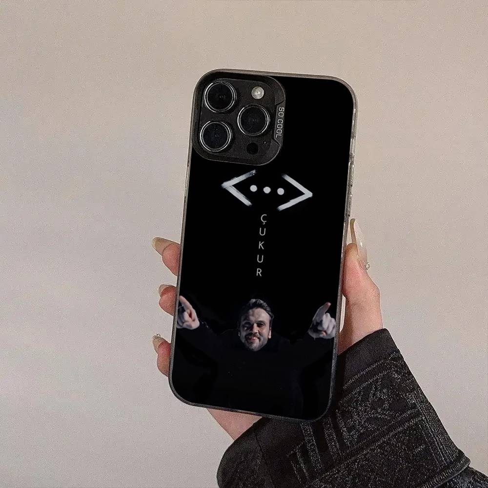 Turkey C-Cukur Show TV Phone Case For IPhone 17 Air 16 15 14 11 12 13 Pro Max Plus X XR XS Colored Silver Hard Cover