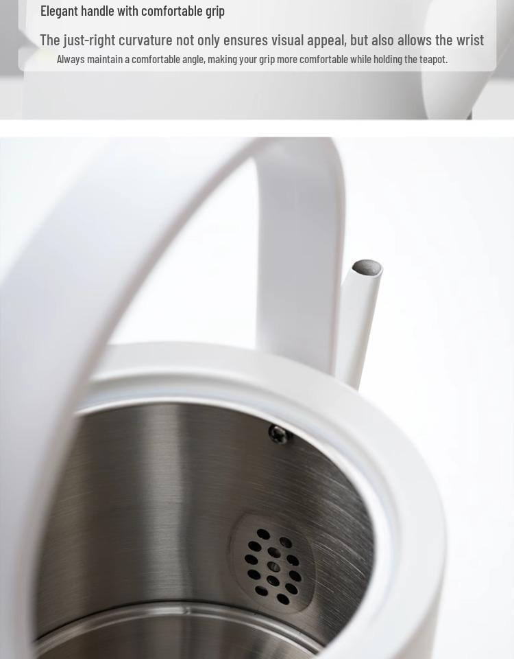 Youmingtang Stainless Steel Electric Kettle – Compact Auto-Off Model for Tea and Boiling Water