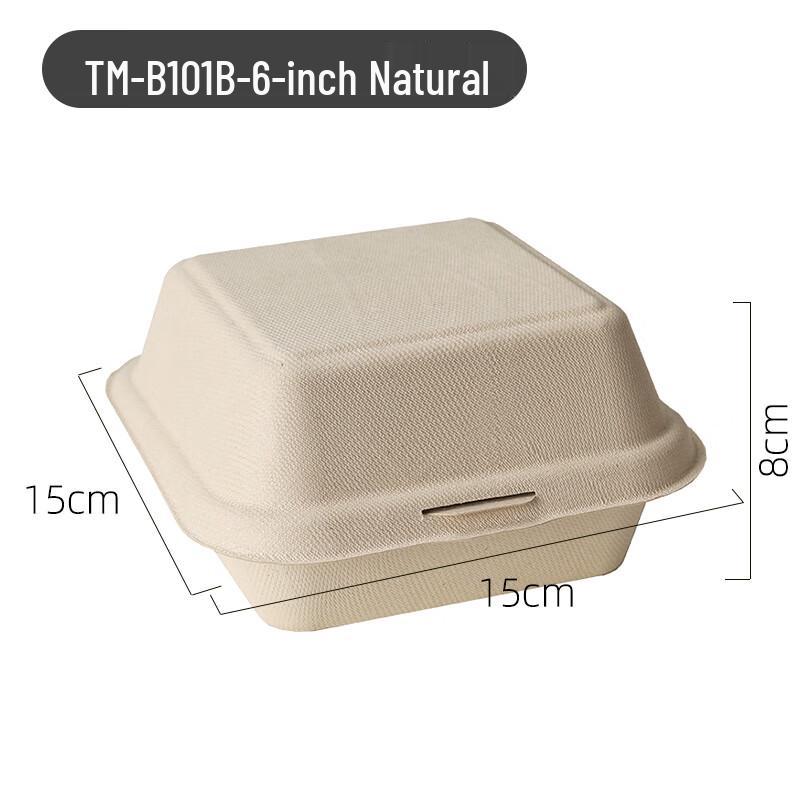 Eco-Friendly Pulp Takeaway Burger Boxes