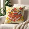 Christmas Cartoon Cat Gift cushion cover Pillow Cover Decoration Room Home Sofa living Office Car Nordic Simplicity