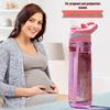 750ML Tritan Sports Water Bottle - Large Capacity, Portable Fitness Cup
