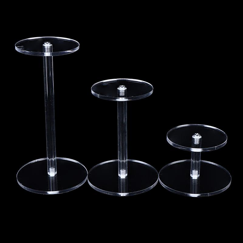 Transparent Frame Round Jewelry Blind Box Display Stand Acrylic Clear Bracelet Organizer Shelf Jewelry Storage Rack
